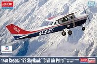 Academy 492367-1/48 Cessna 172 Skyhawk, Civil Air Control - Ma&szlig;stab 1:48