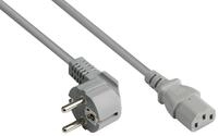 Good Connections Netzkabel - 5 m - Schutzkontakt-Stecker Typ E+F (CEE 7/7,...