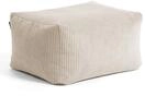 mokebo Pouf Hocker mit Cordbezug 'Der Ruhestifter' (65x55x35 cm) Made in...