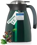 Blumtal Thermoskanne 1l - BPA-freie Teekanne mit Quick Tip Verschluss -