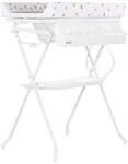 Chipolino Babywanne Wickeltisch 2 in 1 Aqua Zubeh&ouml;rfach klappbar St&auml;nder...