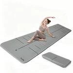FunLife XXL Yogamatte 190 &times; 66 cm &ndash; 10 mm faltbare Fitnessmatte | Extra dick...
