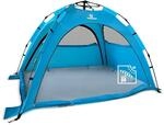 outdoorer Sun Snapper Air - UV 80 Quick-up-Strandmuschel mit 4 T&uuml;ren und 3...