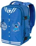 Disney Lilo und Stitch Varsity-Mercury Rucksack 2.0 Handgep&auml;ck Flugzeug 40x20x25cm,