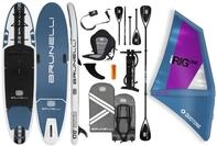 BRUNELLI 10.8 Windsurf Woven Double Layer iSUP Board aufblasbar Stand Up Paddle...