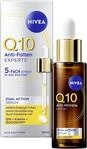 NIVEA Q10 Anti-Falten EXPERTE Dual Action Serum, Gesichtsserum mit Glycostop und