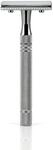 G&F TIMOR&reg; UNISEX Rasierhobel GENTLE SHAVER mit langem Edelstahlgriff 100 mm