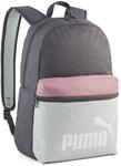 PUMA Rucksack Phase Color Block Backpack Inky Depths - Crme De Mint dunkelgrau