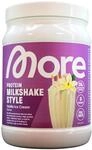 More Protein Milkshake Style Vanilla Ice Cream Flavour Getr&auml;nkepulver, (1 x...