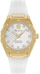 Philipp Plein Damen Uhr Analog Quarz Plein Deluxe Lady PWVGA0226 Silikon