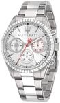 MASERATI HerrenArmbanduhr Chronograph Quarz Edelstahl R8853100017