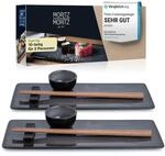 Moritz & Moritz VIDA 10-tlg. Sushi Geschirr Set f&uuml;r 2 Personen - Sushi Servierset