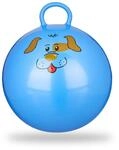 4X H&uuml;pfball Kinder, Hund, mit Griff, f&uuml;r Drinnen und Drau&szlig;en, mit Tier-Motiv,