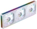 Jonsbo ZA‑360W 360 mm ARGB PWM L&uuml;fter &ndash; Single‑Frame, Wei&szlig; &ndash; leise &