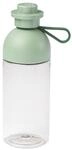 LEGO Trinkflasche f&uuml;r Kinder - Transparent Sandgr&uuml;n 500 ml,...