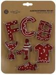 FC Bayern M&uuml;nchen Ausstechformen 7-teilig Weihnachten I Fu&szlig;ball I...