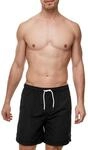 Indicode Herren Ferguson Badehose Badeshorts mit 3 Taschen und Tunnelzug