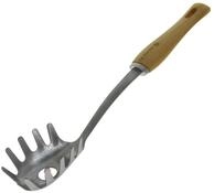 De Buyer 2701.09 Spaghetti-L&ouml;ffel, Edelstahl, Griff aus Holz