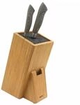 Universal-Messerhalter Bambus Messerblock Messerst&auml;nder KINGHOFF (Modell 2)
