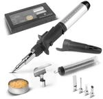 STAHLWERK Gas-L&ouml;tkolben GLK-500 ST 10-teiliges 3-in-1 Gas-L&ouml;t-Set