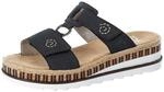 Rieker Damen Pantoletten V79N2, Frauen Slip On