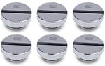 Alphacool 17623 Eiszapfen Verschlussschraube G1/4-6pcs Set Chrome