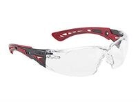 Boll&eacute; Safety RUSHPPSIO, Serie RUSH+, One Size Schutzbrille - Orange / Schwarz