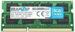 BRAINZAP 8GB DDR3 1600MHz PC3L-12800S-11 SO-DIMM CL11 2Rx8 1.35V Unbuffered...