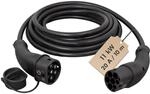 Harting EVC0107 - E-Auto-Ladekabel, Typ 2 zu Typ 2, 3-phasig, 20 A, 11 kW, 10