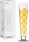 RITZENHOFF 1011019 Bierglas mit Gravur 330 ml - Serie Heldenfest Bier - Motiv Brezel