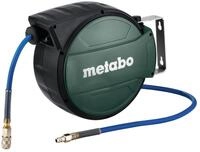 metabo Schlauchaufroller SA 210-8 m, Druckluft-Schlauch mit Wandhalterung 
