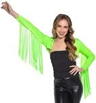 Boland - Neon UV Bolero Damen | Leuchtet im Schwarzlicht, Jacke f&uuml;r Kost&uuml;m,