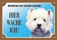 Nobby 93165 Warntafel West Highland Terrier