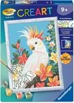 Ravensburger CreArt 12023186 - Kakadu - Malen nach Zahlen f&uuml;r Kinder ab 9...
