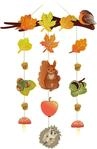 Ursus 21470099F - Mobile Herbstzauber, H&ouml;he ca. 52 cm, Set f&uuml;r ein Mobile mit