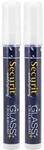 SECURIT wasserfeste Fl&uuml;ssigkreide Marker, wei&szlig;, Plastik, 14.2 x 3.5 x 2 cm 