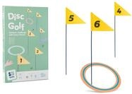 BS Toys - Outdoor Golf Disc Set - 6 Flaggen & 3 Scheiben &Oslash;25cm - 1-3 Spieler 6+