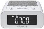 Albrecht DR 451 DAB+/UKW Radiowecker - Musik-Streaming & ASA Warnung | Wei&szlig;,