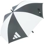 adidas Unisex Single Canopy Umberlla Umbrella, black/white, One Size