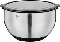 K&Uuml;CHENPROFI Sch&uuml;ssel mit Deckel DELUXE, &Oslash; 24 cm, Rostfreier Edelstahl,...