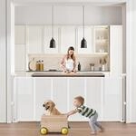 VEVOR einziehbares Babygitter Hundegitter ausziehbar, Treppenschutzgitter mit