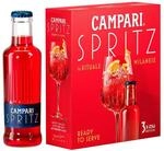 Campari Spritz servierfertig | 3 &times; 0,175 l | Fertig gemixt | Italienischer