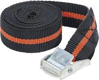 BGS DIY 3598 | Spannband mit Schnellverschluss | 2,5 m x 25 mm | Polypropylen (PP) 