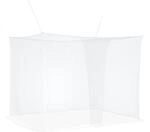 vidaXL Moskito-Netz f&uuml;r das Bett 3 STK. 156 Mesh Wei&szlig; Polyester