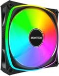 MONTECH RX120 PRO ARGB PWM 120 mm L&uuml;fter 1 St&uuml;ck, High-End L&uuml;fter, Reverse...