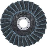 BGS 74476 | F&auml;cher-Schleif-Scheibe | Vlies | &Oslash; 125 mm | K&ouml;rnung 240 
