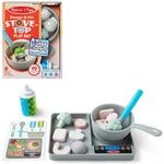 Melissa & Doug - Water Wow Koch Spielset - 19-teiliges Set mit Herd, Zubeh&ouml;r und