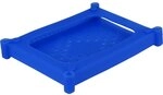 Inter-Tech 88885384 AC Schutzh&uuml;lle KP003 2,5", Silikon, Blau