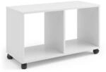 Vicco Kinderregal Luigi, Wei&szlig;, 72 x 42.4 cm | auf Rollen fahrbar mit zwei...