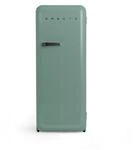 CREATE / RETRO FRIDGE 150 SCHWARZ/K&uuml;hlschrank mit Gefrierfach 281L in Salbeigr&uuml;n,